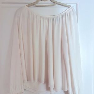 Karen Kane Long Sleeve Swing Blouse
